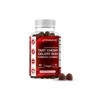 Celery Seed GummiesとVitamatic Tartチェリー - サービングあたり4000mg相当(10:1抽出物400mgから)