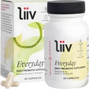 LiiV Premium Everyday Probiotic for Digestive & Immune Support, Pure S. boulardii for Women & Men, 5 Billion CFUs, Healthy MicroBiome Balance – 30 Vegetarian Capsules