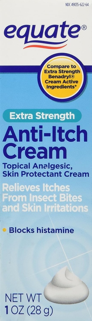 Equate - Anti-Itch Cream, Extra Strength, 1 oz