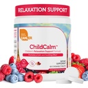 Zahler ChildCalm、Kosherのフルーツの穿孔機の子供のためのChewableマグネシウム-自然なカルム、気分サポートおよび弛緩-子供マグネシウムの補足の子供のマグネシウム、60のタブレットを Calming