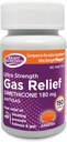 Gas Relief Ultra Strength, 180mg Simethicone (150 Softgels) Fast Relief from Gas, Bloating, Fullness, Painful Discomfort, Compare to Ultra Strength Phazyme Active Ingredient