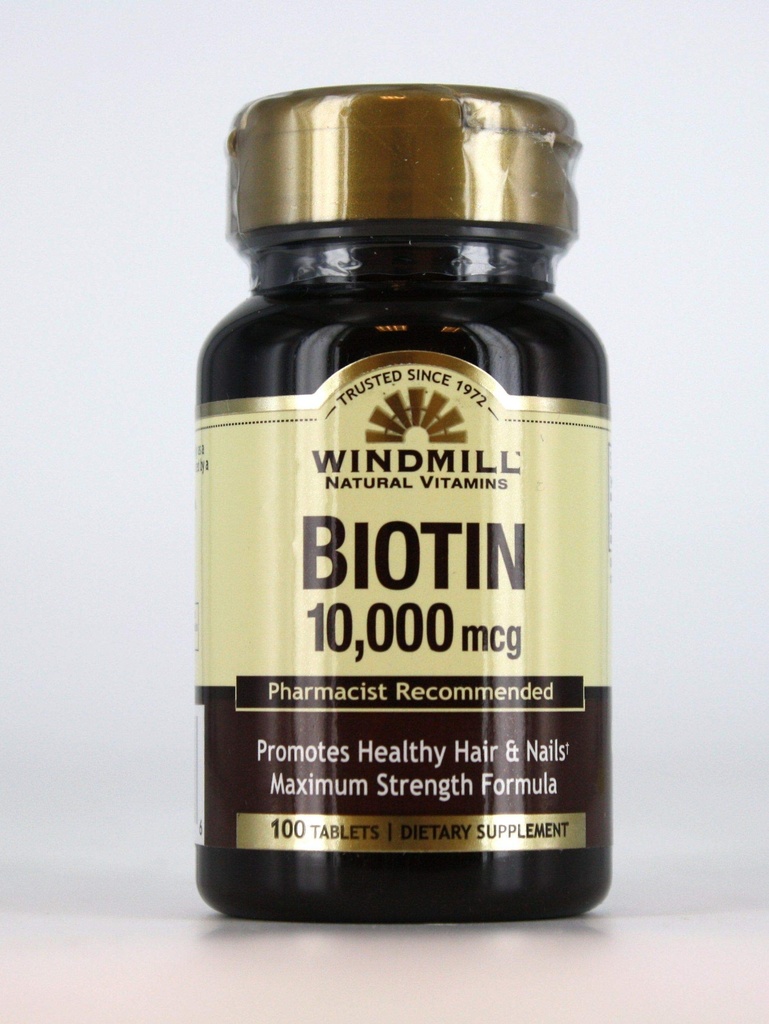 ビオチン 10,000 mcg - 100 錠
