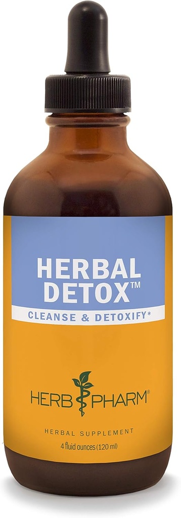 ハーブ Pharm の液体の草の Detox の方式の清潔になり、解毒 - 4 つの Ounce