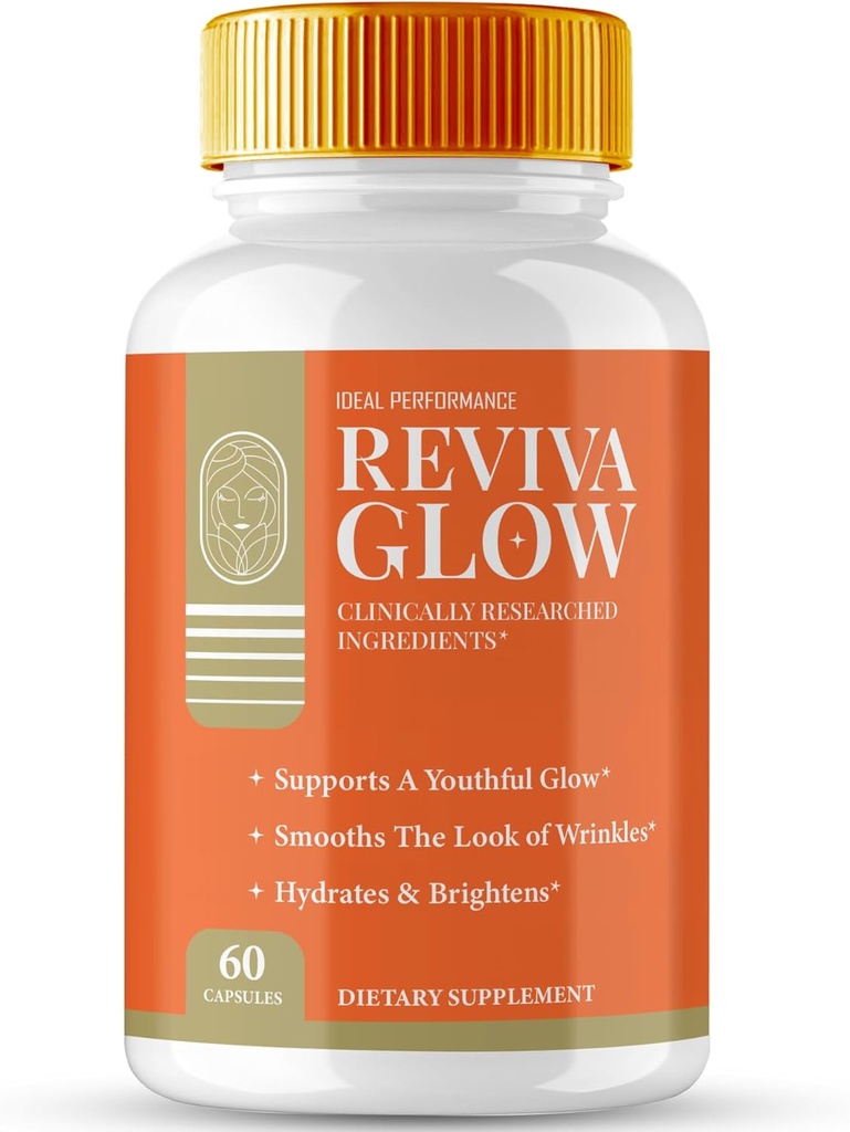 Reviva Glow カプセル, RevivaGlow は、自然な健康と輝く皮膚の丸薬をサポート - 最大強度, Reviva Glow ビタミンサプリメントサポートピル, RevivaGlow サポートカプセル レビュー (60 カプセル)