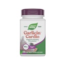 Nature's Way Garlicin Cardio, プレミアムハーブ, ヘルシーな循環をサポート*, ニンニク味なし, ビーガンニンニクサプリメント, 180錠 (パッケージ 5 月 Vary)