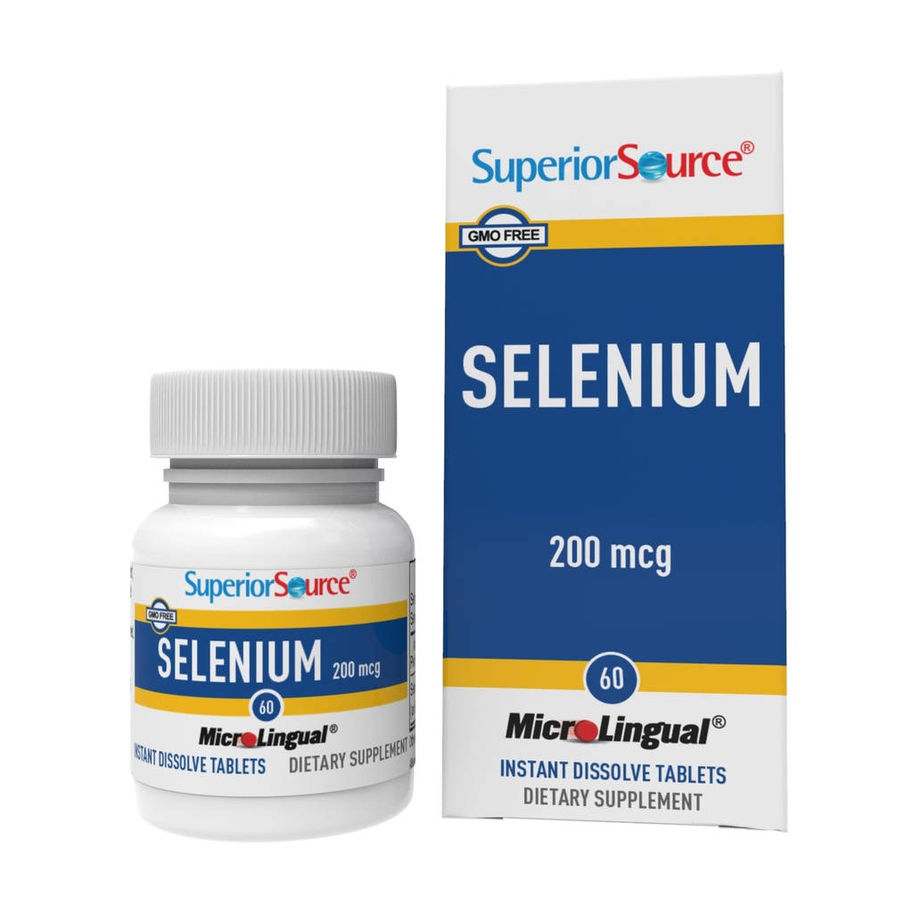 優れたソースセレン200 mcg - 免疫健康サポートサプリメント - セロメチオニン錠エイド甲状腺機能 - ビタミンEのリサイクルサプリメントサポート - 60インスタント分解錠