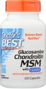 医者の最もよいグルコサミン/Chondroitin/MSMのカプセル、120の計算