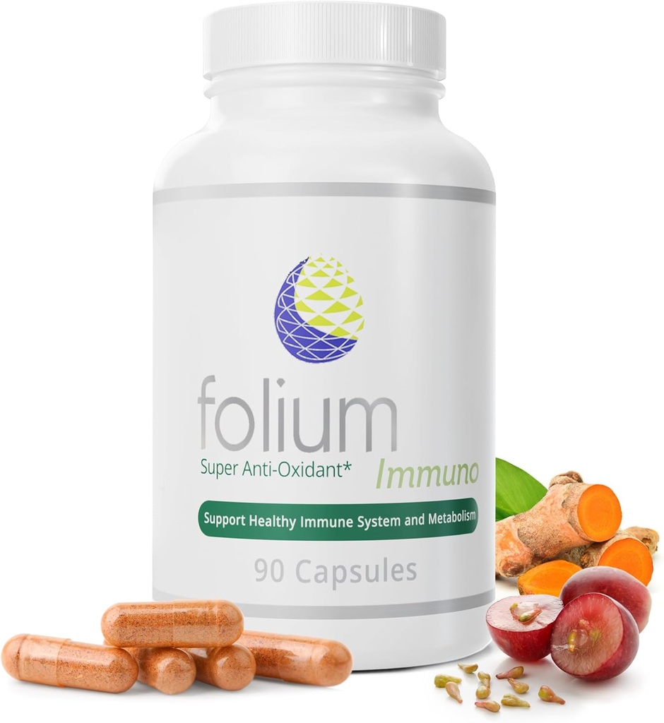 Folium免疫不全およびパインの部品、GrapeSeed、ジンジャー、ターメリック、緑茶、白いペッパー及びザクロのエキス