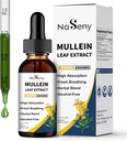 肺のクレンジングのためのMulleinの低下、喫煙者のためのChlorophyllのMulleinの葉のエキスの液体、草の液体は呼吸器、免疫(60ml)のための補足を落とします