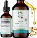 Astragalus Tincture - 免疫システムサポート、呼吸器サポート、消化器系サポート、マカ、ハーブサプリメント - 2 Fl Oz