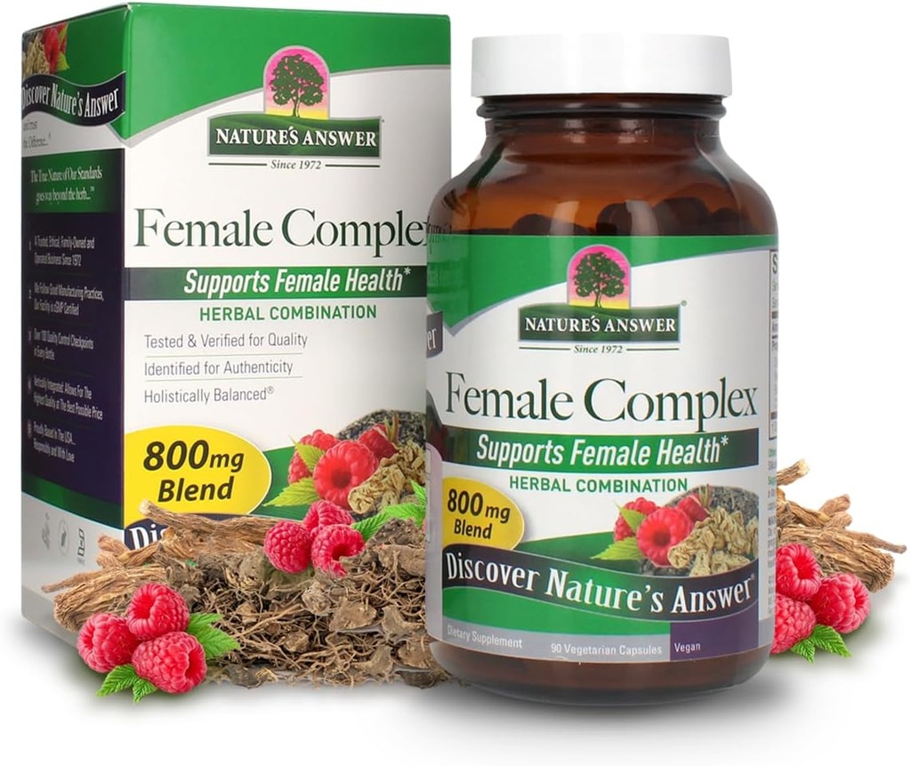 Nature's Answer Female Complex, 90カウント,800 自然の答えによる mg