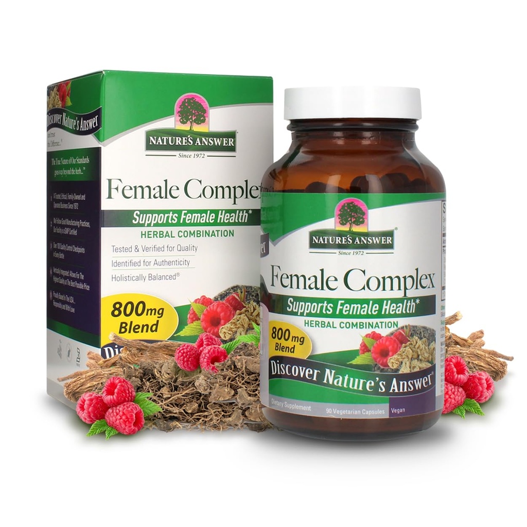 Nature's Answer Female Complex, 90カウント,800 自然の答えによる mg