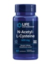 生命延長リチウム1000のmcgの頭脳の健康及びNアセチルL-Cysteine 600mgの免疫、呼吸器及び肝臓の健康の補足の束