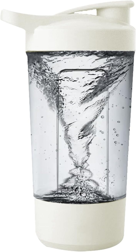 HOTSEVENの優れた電気蛋白質のシェーカーのびん、Tritanと作って下さい-BPAは放します- 14のozの渦の携帯用ミキサーのコップ/USBの蛋白質の揺れのための再充電可能なシェーカーのコップ-