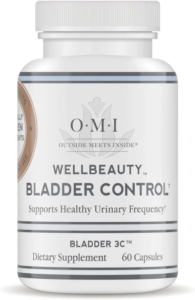 OMI WellBeautyのぼうこう制御、臨床的に尿路の頻度を支え、浴室の訪問、60の野菜のカプセルを減らして下さい