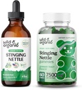 ワイルド & オーガニック スティング ネトル ルート チンチャー 4 fl oz & スティング ネトル ルート グミ