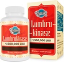 Lumbrokinase 200mg (最高の活動1,500,000 LKU) - Lumbrokinase酵素の補足、Natokinaseより有効な- 90のカプセル