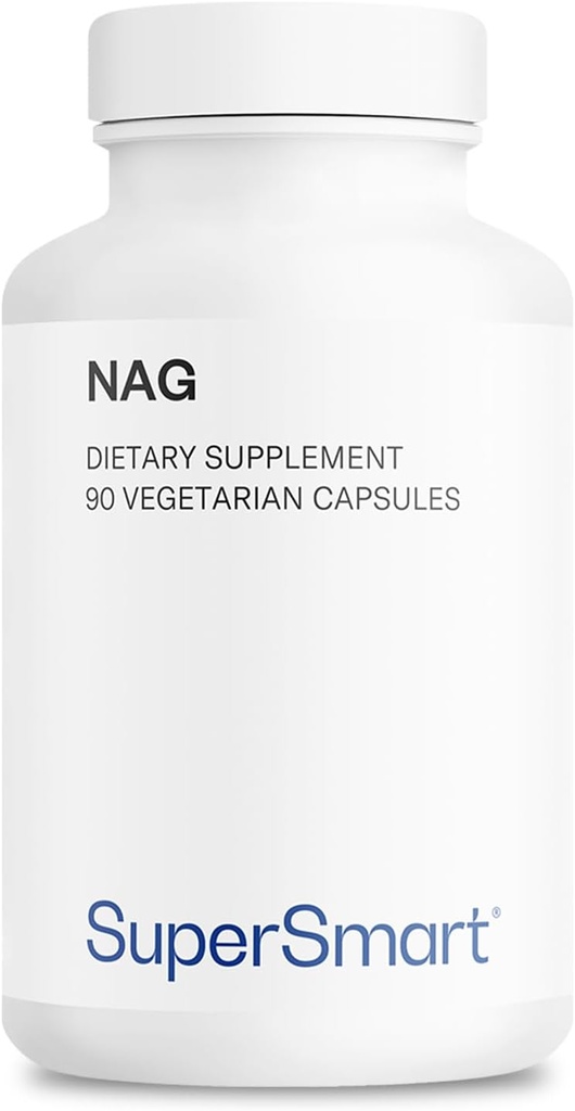 スーパースマート - NAGサプリメント1500mg/日(N-アセチルグルコサミン) - 高吸収グルコサミン硫酸塩 | 非GMO&グルテンフリー - 90 ベジタリアンカプセル