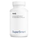 スーパースマート - NAGサプリメント1500mg/日(N-アセチルグルコサミン) - 高吸収グルコサミン硫酸塩 | 非GMO&グルテンフリー - 90 ベジタリアンカプセル