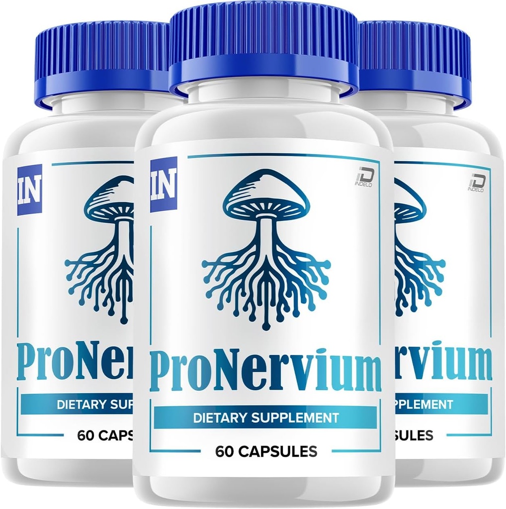 Pronervium Nerve Health Support Pills、Pronerviumのレビュー、Pronervium Nootropic Advanced Formula、Pronervium All Natural Focus Supplement、Pronervium Brainサポートレビュー(3パック - 180カプセル)