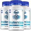 Pronervium Nerve Health Support Pills、Pronerviumのレビュー、Pronervium Nootropic Advanced Formula、Pronervium All Natural Focus Supplement、Pronervium Brainサポートレビュー(3パック - 180カプセル)