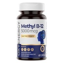 OxyEnergyのメチルのビタミンB12 5000mcgのFolate、サポートNerves、エネルギーMetabolism及び認知、60のカプセルが付いている余分強さのMethylcobalamin B-12の補足