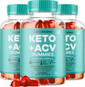 (3パック) Ketolicious Keto ACV Gummies、 Ketolicious Gummys Advanced Formula 1050MG、Apple Cider Vinegar Gummy Max Strength Gomitasのレビュー、3ヶ月間180グミー