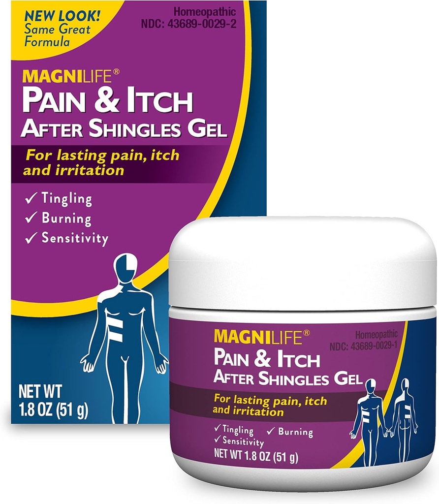 MagniLife痛みとイッチリリーフゲル、自然にTingling、刺激とジャスミンとMezereonの感度を信じる - 1.8oz