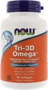 今食糧食糧、(3パック) Tri-3Dオメガ、330 EPA/220 DHA、90 Softgels