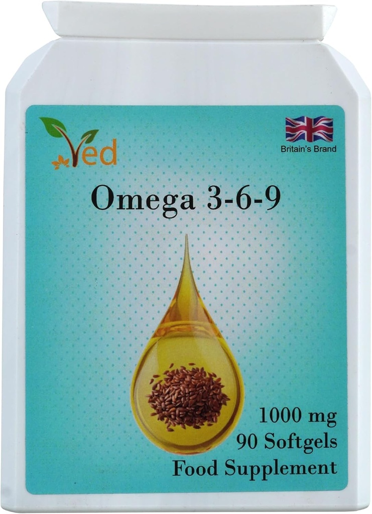 Ved Omega 3-6-9の食糧補足のsoftgel、冷たい出版物の燃焼油から、1000のmg 90の柔らかいゲル- 90日の供給。