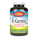 Carlson - E-Gems Plus、ナチュラルビタミンE 400 IU、ヘルシーハート、250ソフトジェルをサポート