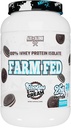 Axe&Sledge Farm Fed 100% Whey Protein Isolate | 25g Protein | 低炭水化物・低糖・グルテンフリー | 男性・女性向けタンパク質パウダー | ケト | アメリカ製 | 28 サービング・クッキー・クリーム