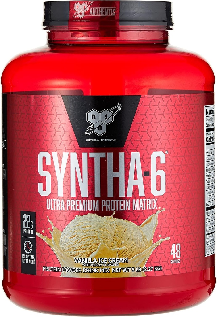 BSN SYNTHA-6の蛋白質の粉、バニラのアイス クリーム、80のOunce