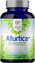 Utzy Naturals Allurtica | ケルセチンとSting Nettleのシナス&呼吸サポートサプリメント | 大人と子供のための季節的なサポート | 非眠り | 40カプセル