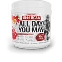 5%栄養豊富なPiana AllDayYouMay BCAAパウダー | プレミアムイントラ&ポストワークアウトアミノ酸、水分補給、筋肉回復、関節&肝臓サポート | 16.93 oz、30 サービング(フルーツパンチ)