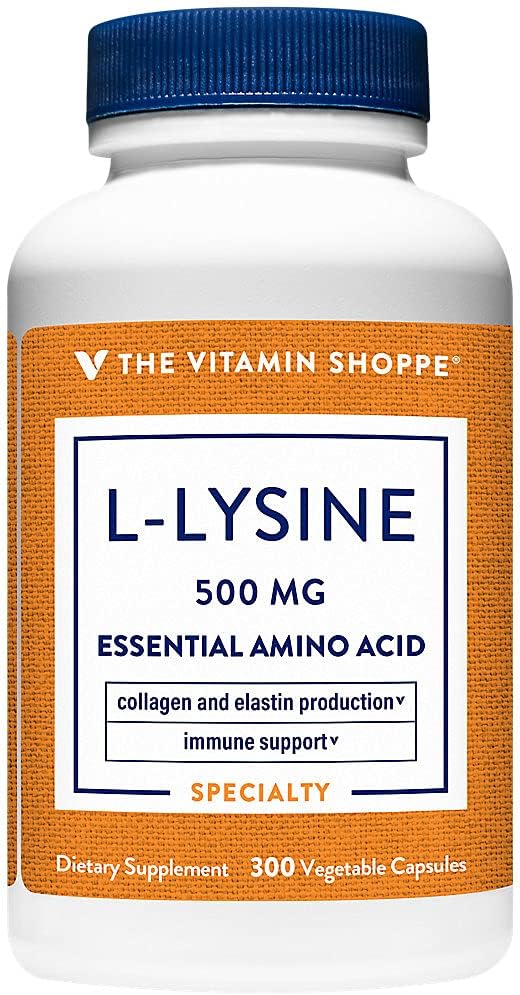 ビタミンショップPE L-Lysine 500MG 1日1回(300カプセル)