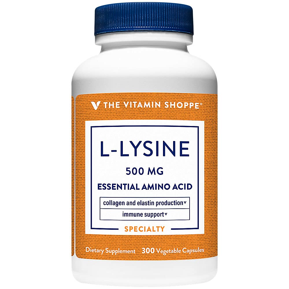 ビタミンショップPE L-Lysine 500MG 1日1回(300カプセル)