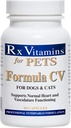 犬と猫のためのRxビタミンフォーミュラCV - 猫と犬の心の健康 - Feline & Canine Cardiacサポート - 90カラット