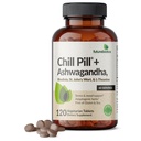 Futurebiotics Chill Pill + Ashwagandha, Rhodiola, St. John's Wort, & L-Theanine - Non-GMO, 120 ベジタリアン タブレット