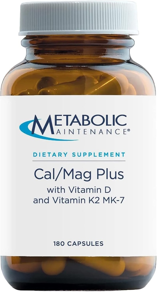 メタボリックメンテナンス - Cal/Mag Plus w/Vitamin D&K2 180キャップ