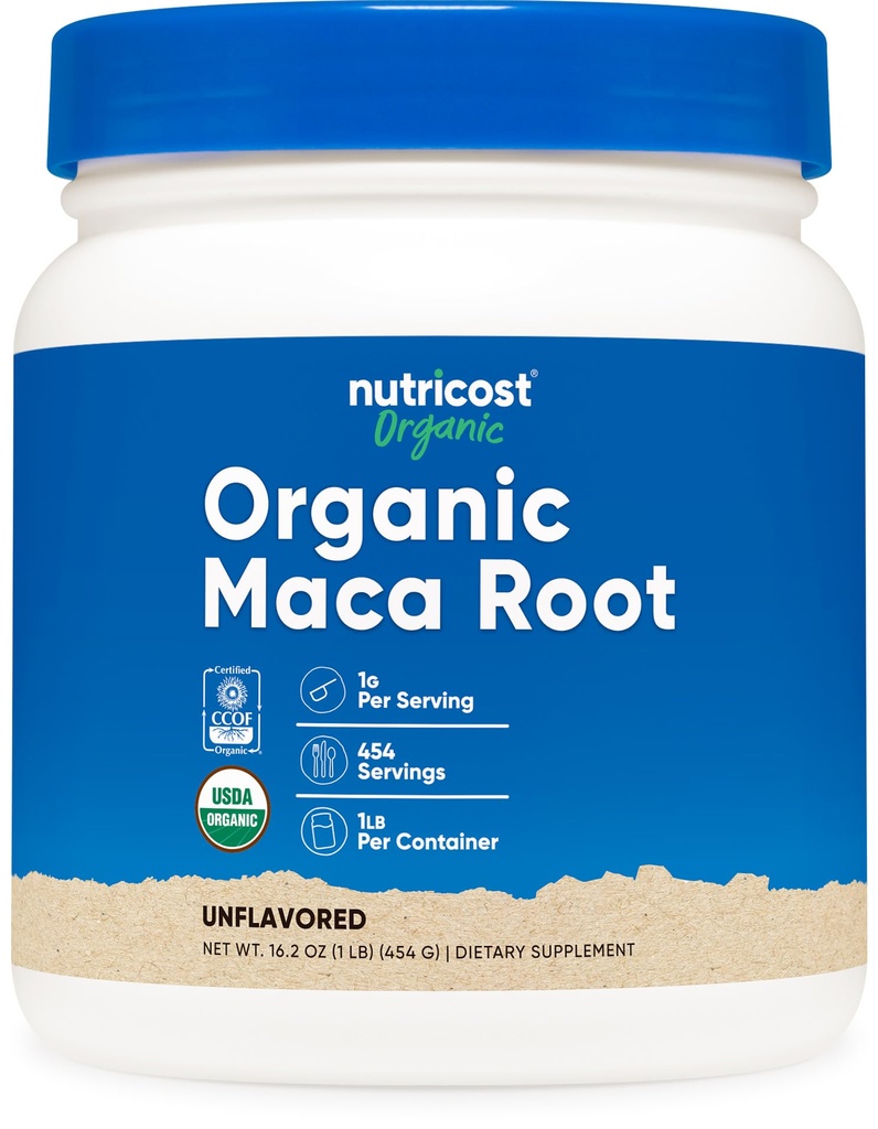 Nutricostオーガニックマカルートパウダー(1 LB)