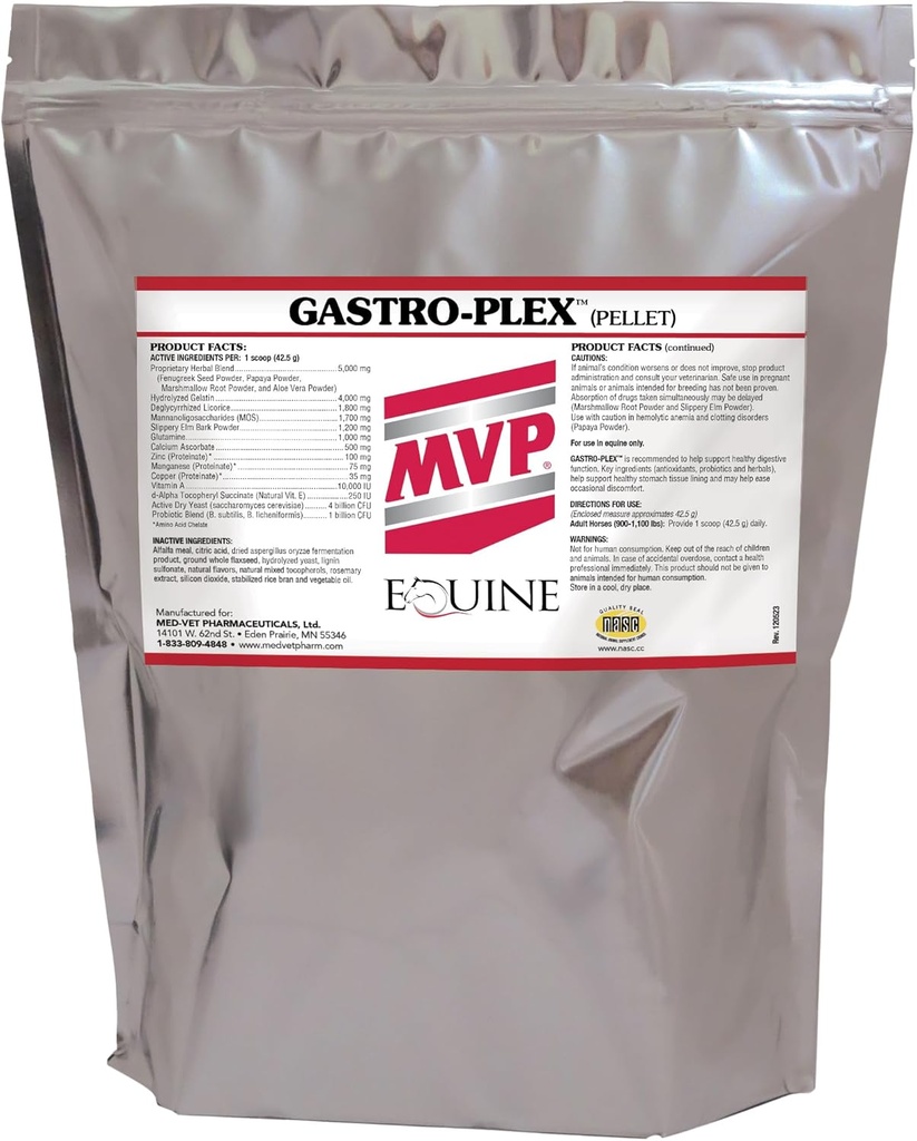 Gastro-Plex (12 lb)は馬の腸の健康そしてヒンドゥー教の消化を支えます