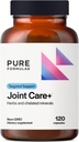 PureFormulasの接合箇所の心配+ - Hyaluronic酸、グルコサミン、MSM、緑の浸されたMussel、Turmeric及び多く-大人の非GMOの方式(120のカプセル)が付いている優れた共同サポート補足