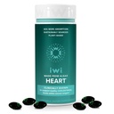 Iwiライフハートオメガ-3、60 Softgels(30サービング)、ビーガン植物ベースの藻オメガ脂肪酸+ EPA、心臓健康サポート栄養補助食品、Krill&フィッシュオイル代替、魚介類のAftertasteなし