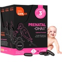 DHAとFollateのZahler Prenatalビタミン - DHAサプリメント&母親と子供のためのプレナタルマルチビタミン - アイアン付きのコッシャープレナタルDHAプレナタルビタミン、前ナタールSoftgels(180カウント)