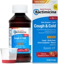 Bactimicinaの咳及び冷たい液体- ExpectorantおよびDecongestant -年齢18および上- 4つの小麦粉のOZ