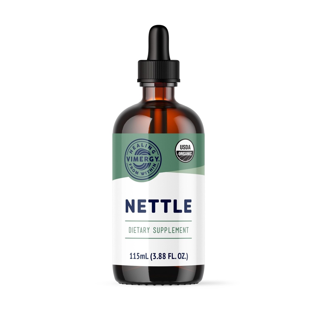 Vimergy Nettle – 健康な細胞応答のためのスーパーフード* – 骨の健康を促進* – USDA認定オーガニック, ビーガン, グルテンフリー – 115 mL (57 サービング)