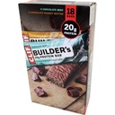 Clif Builderのチョコレート蛋白質棒、2.4 oz。、18 棒/箱(220-00543)