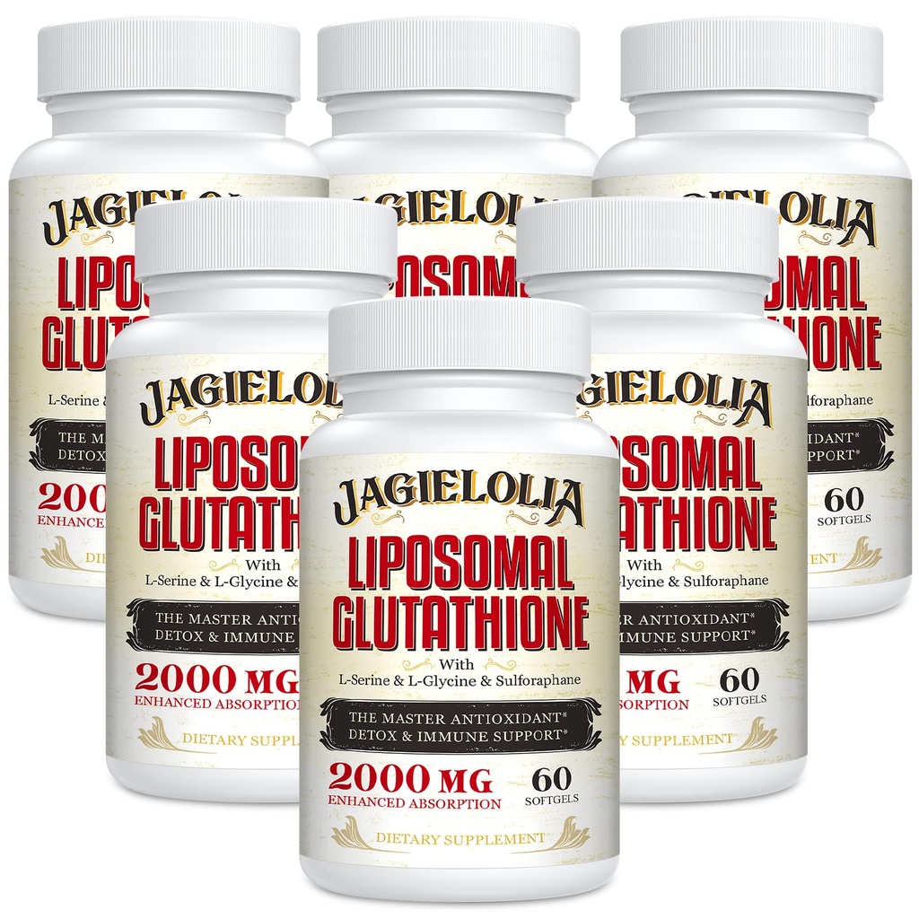 L-Serine、L-GlycineおよびSulforaphaneのLiposomal Glutathione 2000のmg -吸収を高める活動的なL-Glutathioneの独特な公式-マスターの酸化防止剤、解毒及び免疫の  360 Softgels