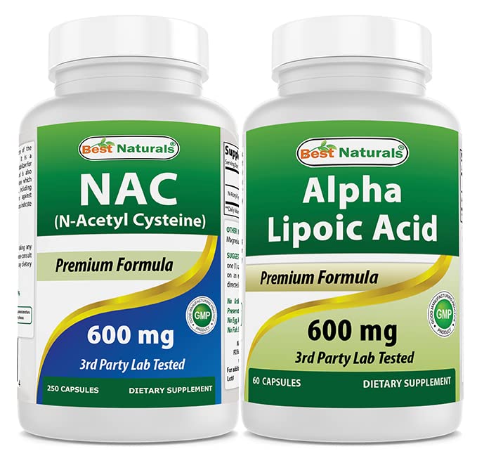 ベストナチュラルNAC 600mg&アルファリポ酸600mg